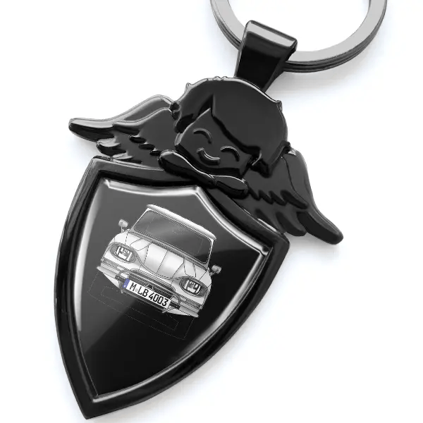 Ami 6 Schlüsselanhänger Schutzengel mit Auto !