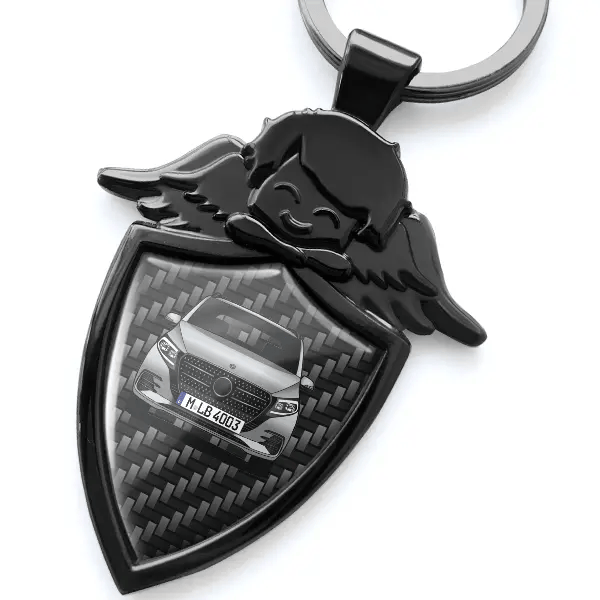 V-Klasse AMG Schlüsselanhänger Schutzengel mit Auto !