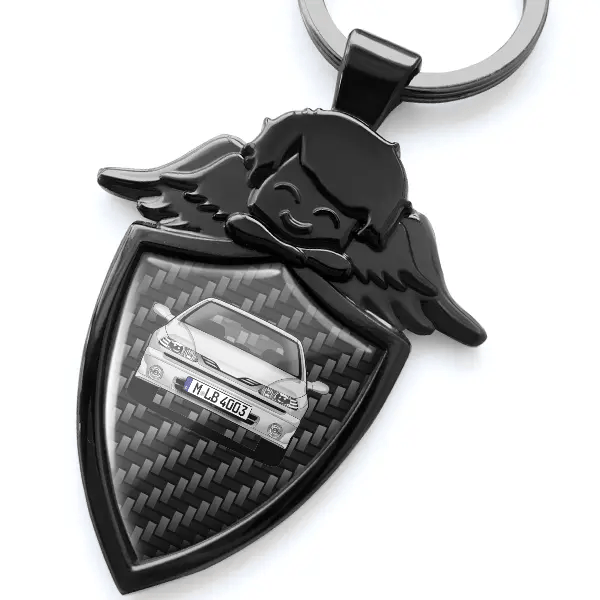 Laguna Liftback Schlüsselanhänger Schutzengel mit Auto !