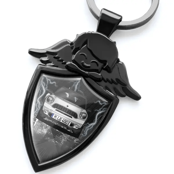 Paceman Cooper Schlüsselanhänger Schutzengel mit Auto !