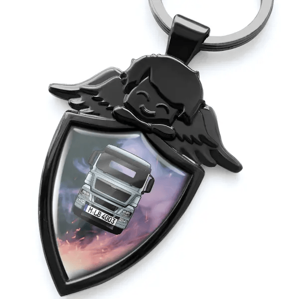 TGS 18.400 Schlüsselanhänger Schutzengel mit LKW !