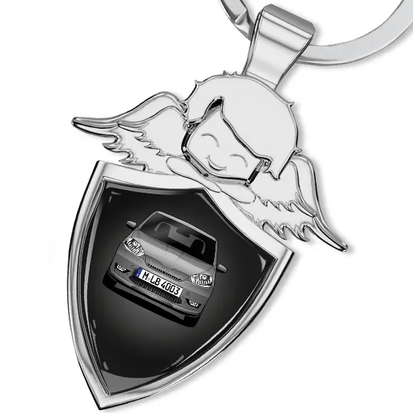 Citigo-e Schlüsselanhänger Schutzengel mit Auto !