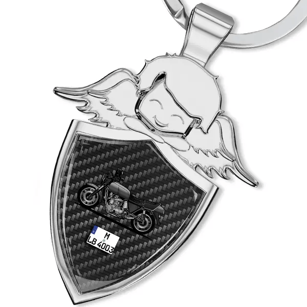 Z 1300 Schlüsselanhänger Schutzengel mit Motorrad !