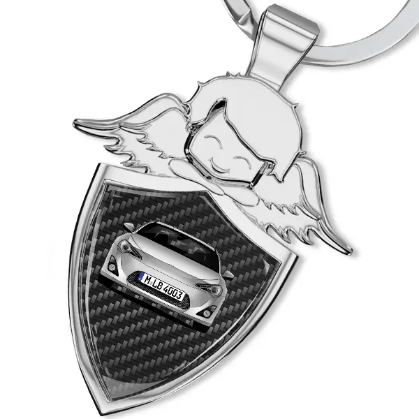 GT86 Schlüsselanhänger Schutzengel mit Auto !