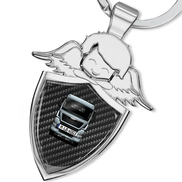 TGX 24.440 Schlüsselanhänger Schutzengel mit LKW !