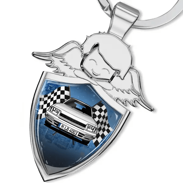 Applause Schlüsselanhänger Schutzengel mit Auto !