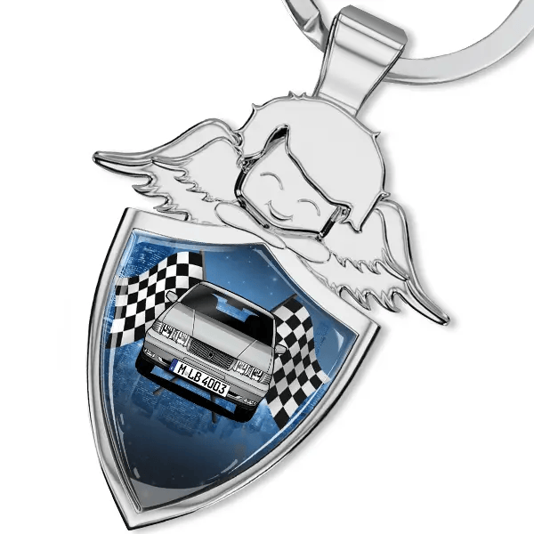 960 Touring Schlüsselanhänger Schutzengel mit Auto !