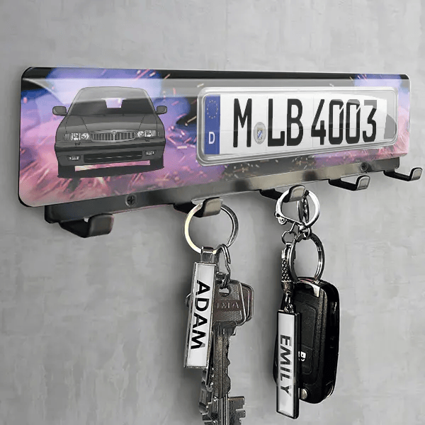 Kappa Coupe Schlüsselbrett personalisiert mit deinem Auto u. Kennzeichen!