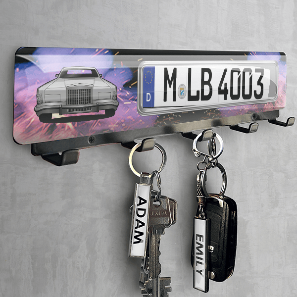 Continental Schlüsselbrett personalisiert mit deinem Auto u. Kennzeichen!