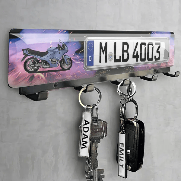 R 1150 RS Schlüsselbrett personalisiert mit deinem Motorrad u. Kennzeichen!