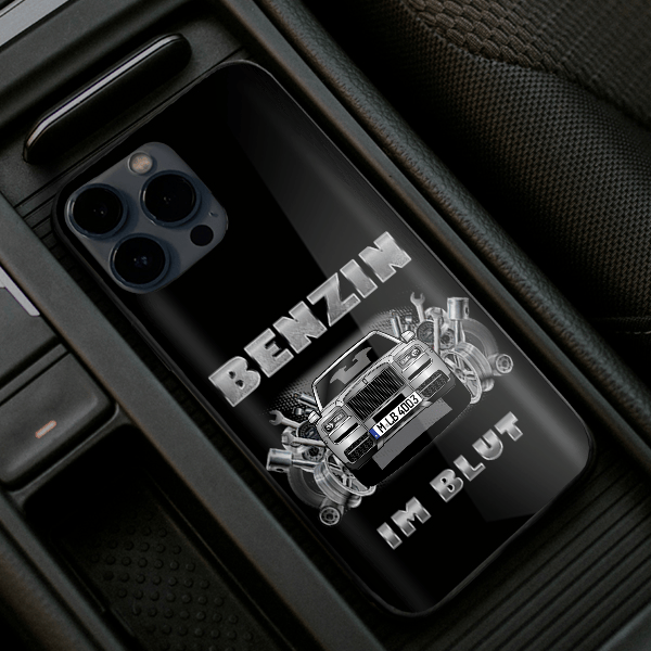 Cullinan Handyhülle Iphone 13, 11, 14 usw. mit deinem Auto u. Kennzeichen, Modelle im Sortiment!