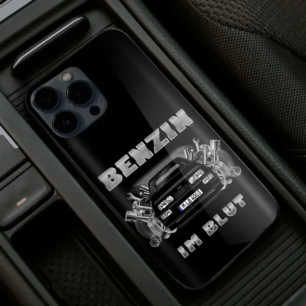 Sierra RS Cosworth Handyhülle Iphone 13, 11, 14 usw. mit deinem Auto u. Kennzeichen, Modelle im Sortiment!