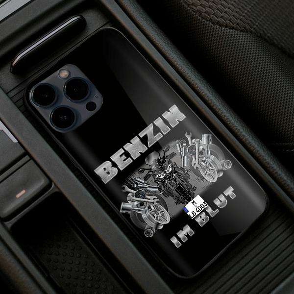 Tracer Handyhülle Iphone 13, 11, 14 usw. mit deinem Motorrad u. Kennzeichen, Modelle im Sortiment!