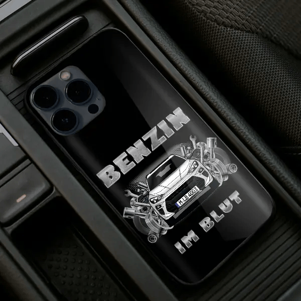 Terramar Handyhülle Iphone 13, 11, 14 usw. mit deinem Auto u. Kennzeichen, Modelle im Sortiment!