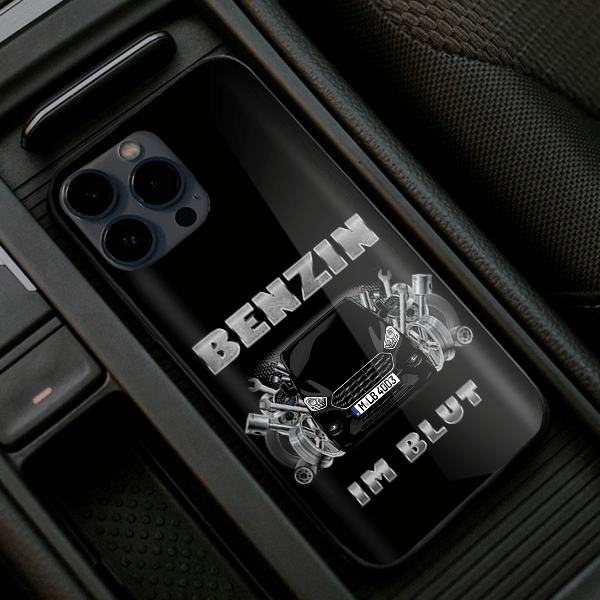 Tourneo Custom Sport Handyhülle Iphone 13, 11, 14 usw. mit deinem Auto u. Kennzeichen, Modelle im Sortiment!