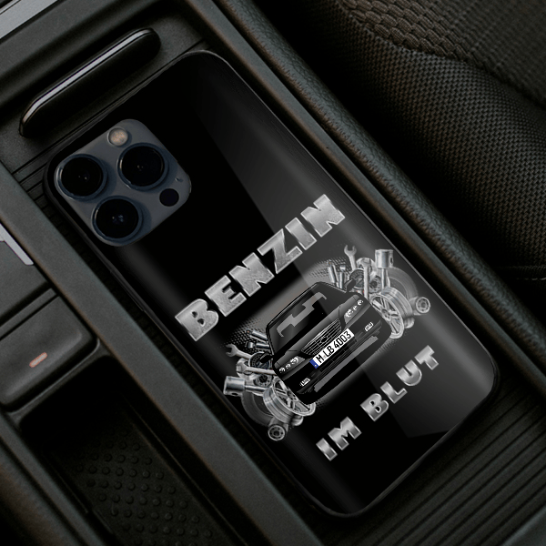Grandeur Handyhülle Iphone 13, 11, 14 usw. mit deinem Auto u. Kennzeichen, Modelle im Sortiment!