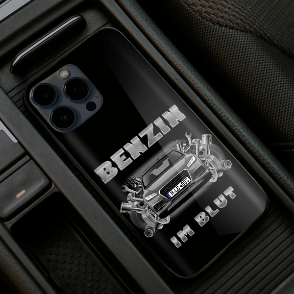 TTS Cabriolet Handyhülle Iphone 13, 11, 14 usw. mit deinem Auto u. Kennzeichen, Modelle im Sortiment!