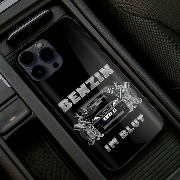 Civic Handyhülle Iphone 13, 11, 14 usw. mit deinem Auto u. Kennzeichen, Modelle im Sortiment!