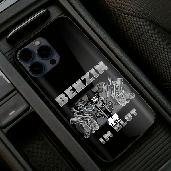 R 1100 GS Handyhülle Iphone 13, 11, 14 usw. mit deinem Motorrad u. Kennzeichen, Modelle im Sortiment!