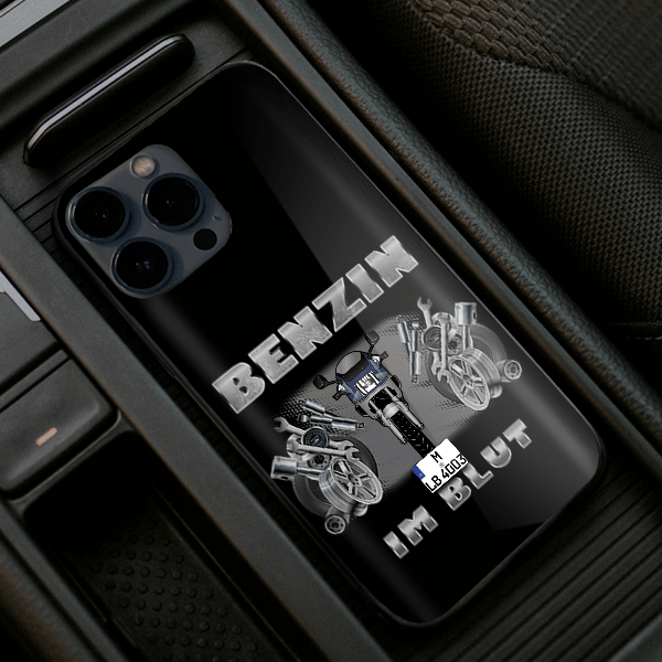 FJ Handyhülle Iphone 13, 11, 14 usw. mit deinem Motorrad u. Kennzeichen, Modelle im Sortiment!
