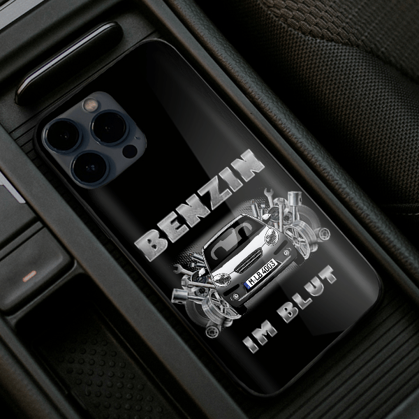 Picanto Handyhülle Iphone 13, 11, 14 usw. mit deinem Auto u. Kennzeichen, Modelle im Sortiment!