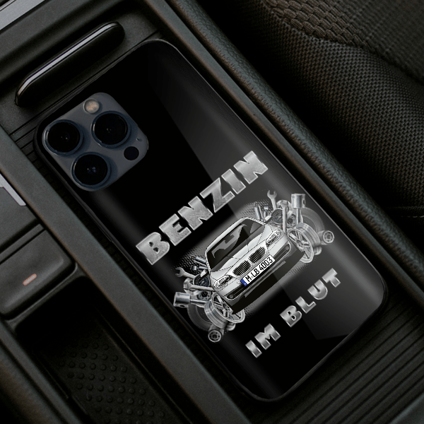 5er Reihe Touring Handyhülle Iphone 13, 11, 14 usw. mit deinem Auto u. Kennzeichen, Modelle im Sortiment!
