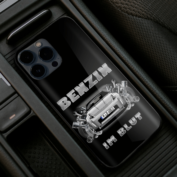 350Z Handyhülle Iphone 13, 11, 14 usw. mit deinem Auto u. Kennzeichen, Modelle im Sortiment!