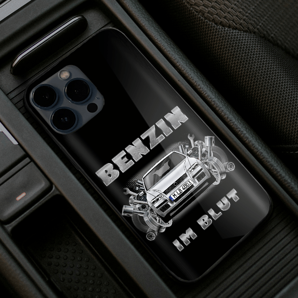 Stilo Handyhülle Iphone 13, 11, 14 usw. mit deinem Auto u. Kennzeichen, Modelle im Sortiment!