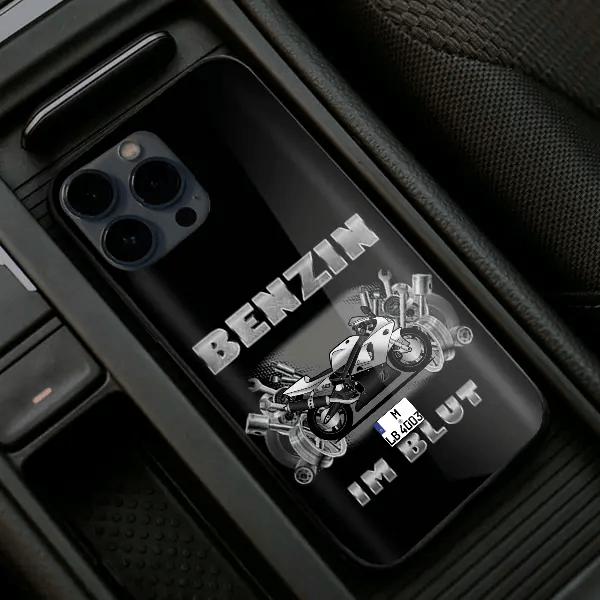 YZF-R7 Handyhülle Iphone 13, 11, 14 usw. mit deinem Motorrad u. Kennzeichen, Modelle im Sortiment!