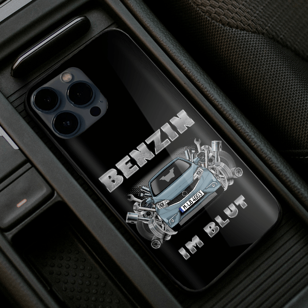 Note Handyhülle Iphone 13, 11, 14 usw. mit deinem Auto u. Kennzeichen, Modelle im Sortiment!