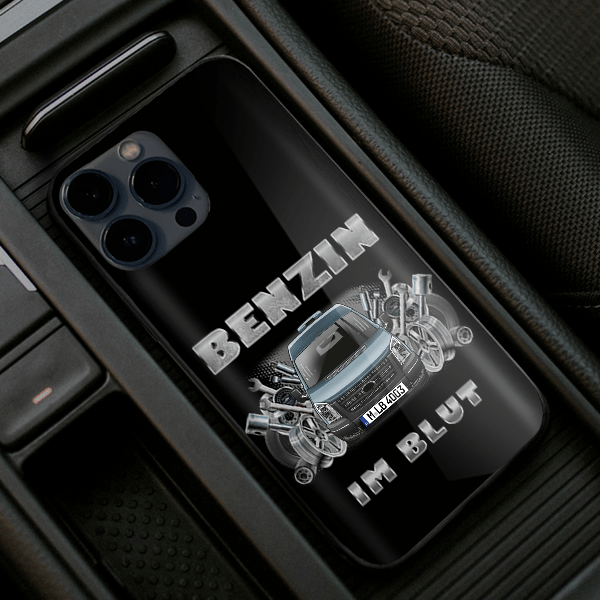 Transit Handyhülle Iphone 13, 11, 14 usw. mit deinem Auto u. Kennzeichen, Modelle im Sortiment!