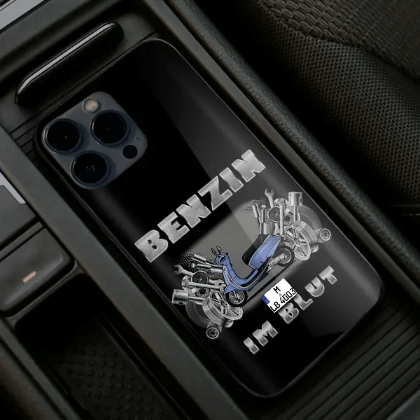 BC 1 Handyhülle Iphone 13, 11, 14 usw. mit deinem Motorrad u. Kennzeichen, Modelle im Sortiment!