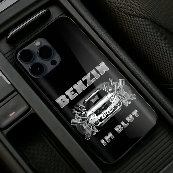 Logan MCV Kombi Handyhülle Iphone 13, 11, 14 usw. mit deinem Auto u. Kennzeichen, Modelle im Sortiment!