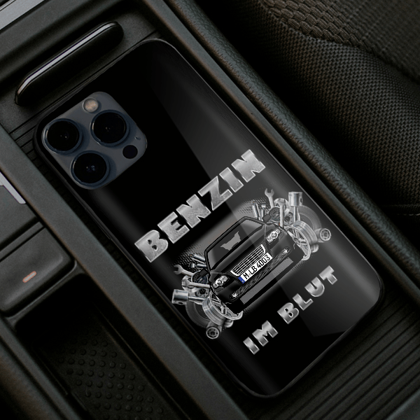 S40 Handyhülle Iphone 13, 11, 14 usw. mit deinem Auto u. Kennzeichen, Modelle im Sortiment!