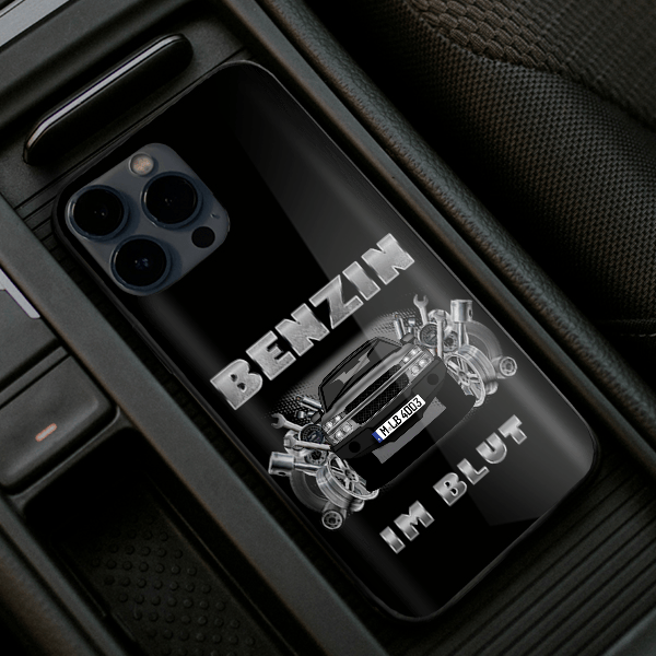 Avalanche Handyhülle Iphone 13, 11, 14 usw. mit deinem Auto u. Kennzeichen, Modelle im Sortiment!
