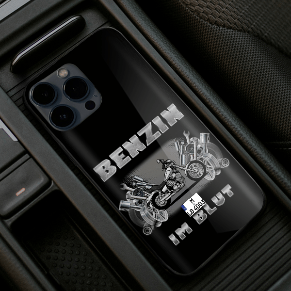 XV750 Handyhülle Iphone 13, 11, 14 usw. mit deinem Motorrad u. Kennzeichen, Modelle im Sortiment!