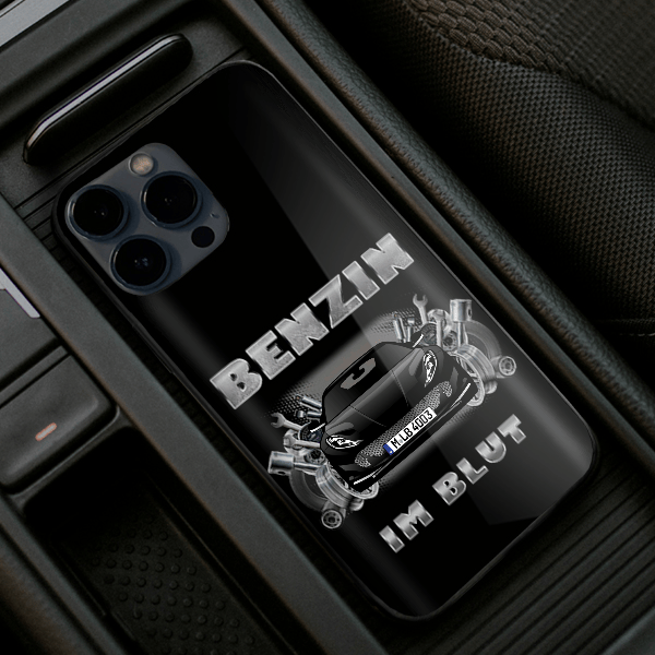 812 Coupe Handyhülle Iphone 13, 11, 14 usw. mit deinem Auto u. Kennzeichen, Modelle im Sortiment!