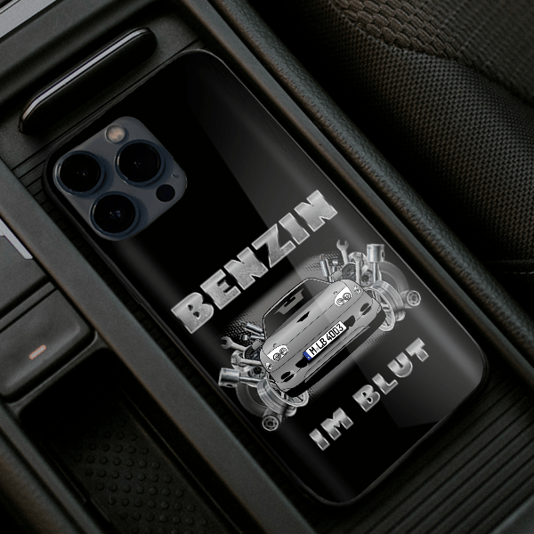3000GT Handyhülle Iphone 13, 11, 14 usw. mit deinem Auto u. Kennzeichen, Modelle im Sortiment!