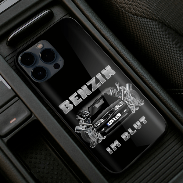 800er-Reihe Coupe Handyhülle Iphone 13, 11, 14 usw. mit deinem Auto u. Kennzeichen, Modelle im Sortiment!