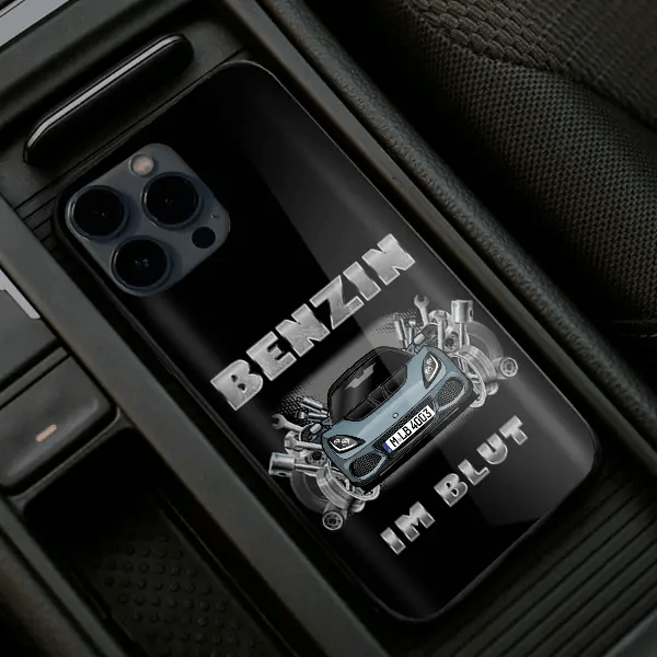 Exige Sport 410 Handyhülle Iphone 13, 11, 14 usw. mit deinem Auto u. Kennzeichen, Modelle im Sortiment!