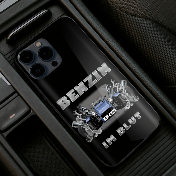 Superseven Handyhülle Iphone 13, 11, 14 usw. mit deinem Auto u. Kennzeichen, Modelle im Sortiment!