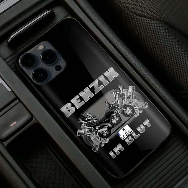 ER-5 Handyhülle Iphone 13, 11, 14 usw. mit deinem Motorrad u. Kennzeichen, Modelle im Sortiment!