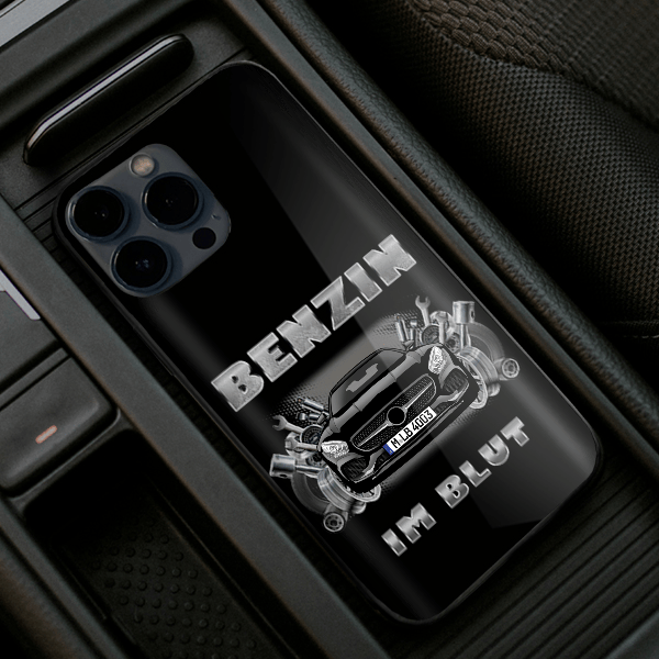 AMG GTC Handyhülle Iphone 13, 11, 14 usw. mit deinem Auto u. Kennzeichen, Modelle im Sortiment!