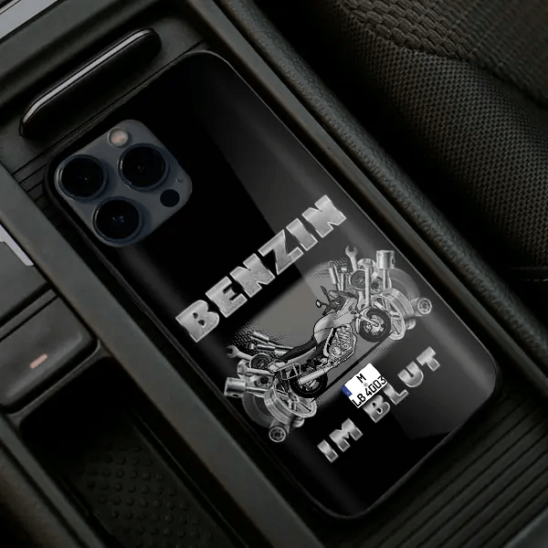 Diversion Handyhülle Iphone 13, 11, 14 usw. mit deinem Motorrad u. Kennzeichen, Modelle im Sortiment!