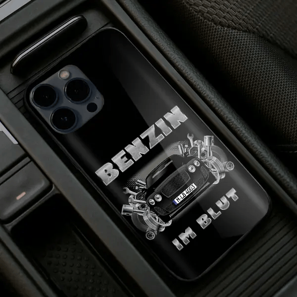 Continental Supersports Handyhülle Iphone 13, 11, 14 usw. mit deinem Auto u. Kennzeichen, Modelle im Sortiment!