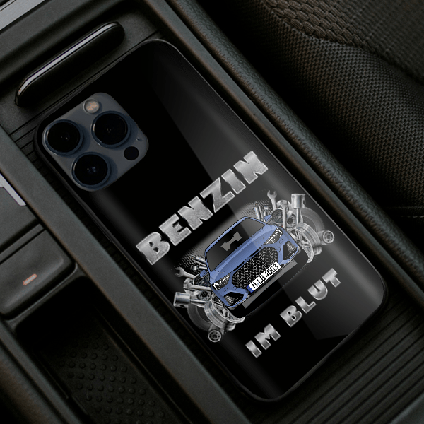 A1 Citycarver Handyhülle Iphone 13, 11, 14 usw. mit deinem Auto u. Kennzeichen, Modelle im Sortiment!