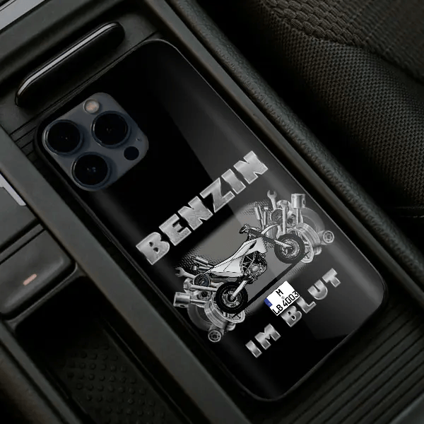 701 Supermoto Handyhülle Iphone 13, 11, 14 usw. mit deinem Motorrad u. Kennzeichen, Modelle im Sortiment!