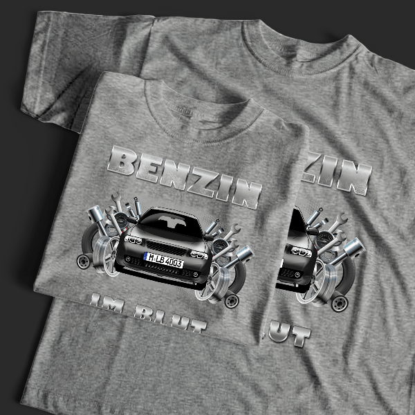 S3 T-Shirt Tuning mit Auto !