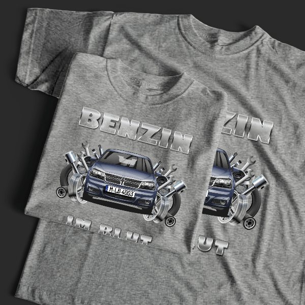 Avenger T-Shirt Tuning mit Auto !