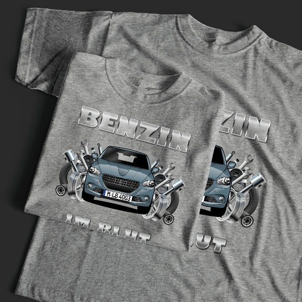 301 T-Shirt Tuning mit Auto !